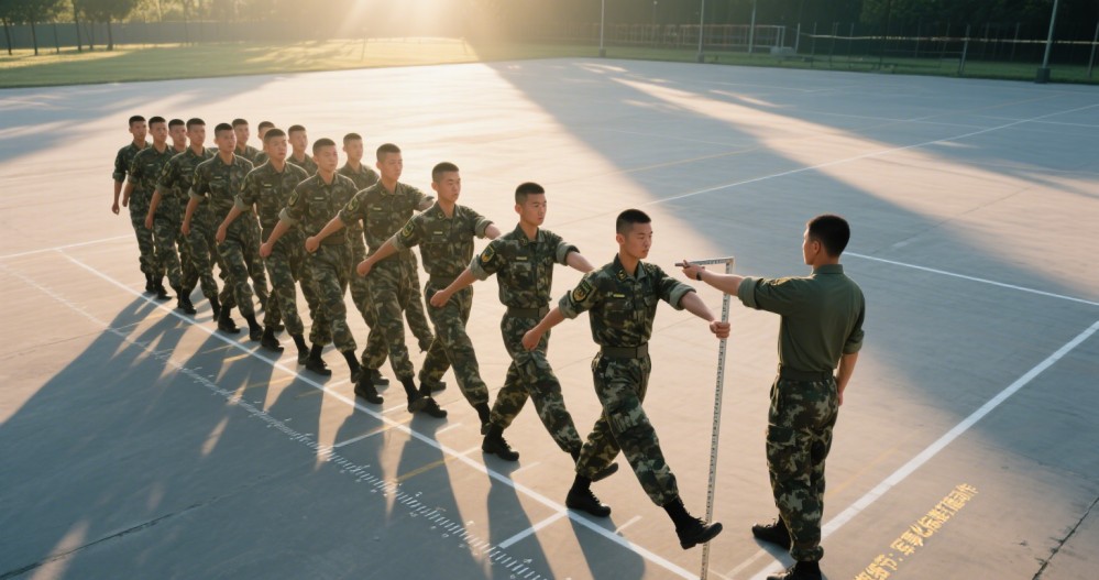 【楚风快讯】淬炼钢铁意志！国防班队列操练展学子风采！
