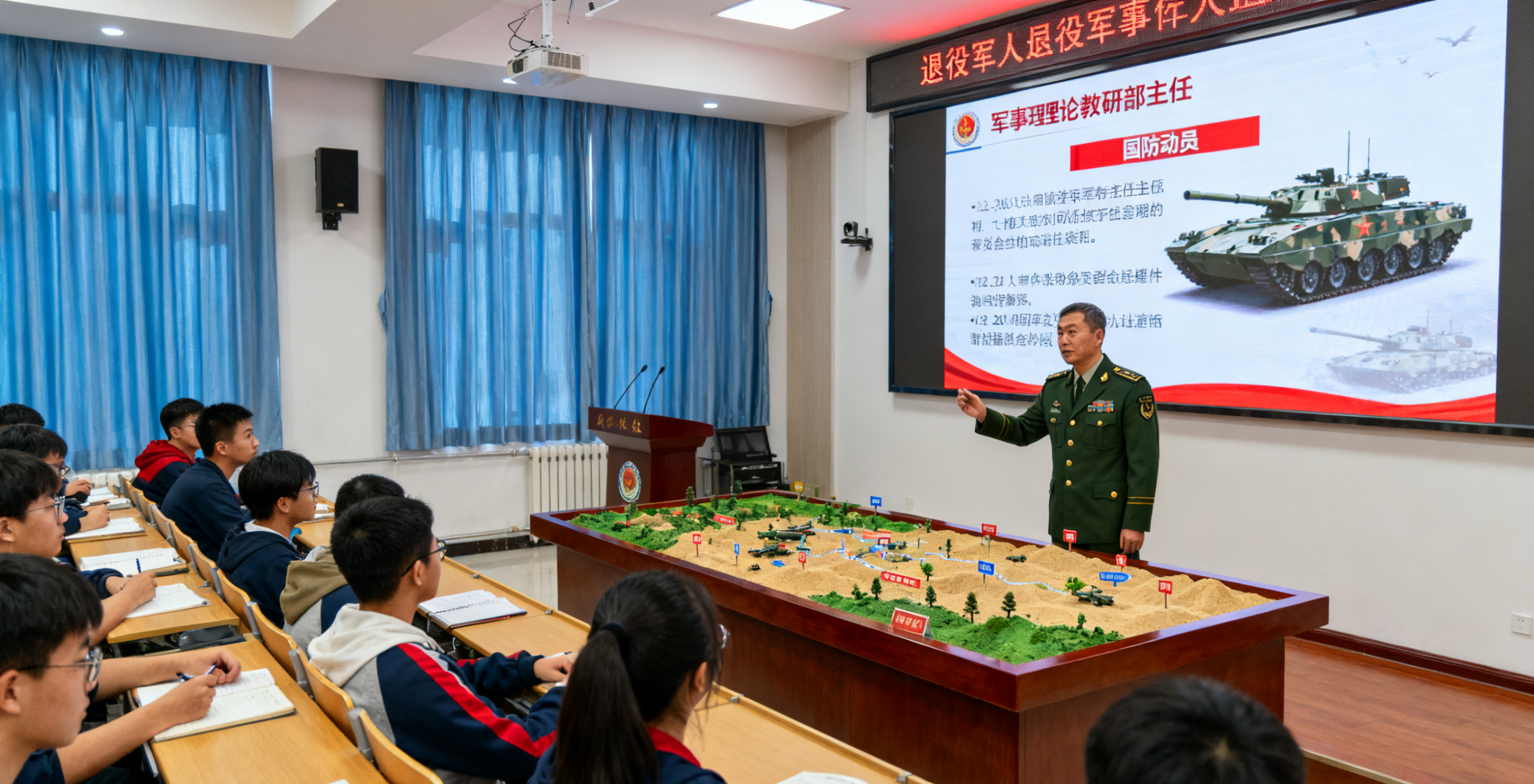 【楚风快讯】楚风国防军素教育学校开展全民国防教育日专题学习活动