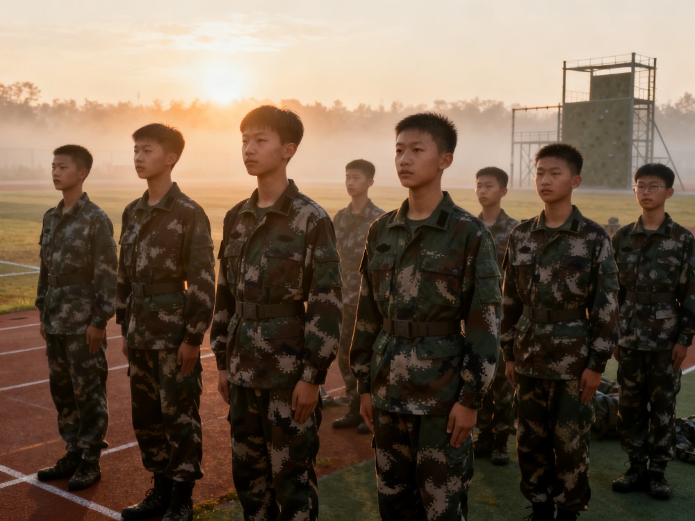 【楚风推荐】户外训练砺青春  军事技能铸军魂：楚风国防班一日小记